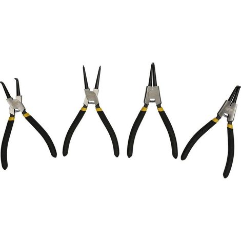Stanley STMT1-74180 Jeu de pinces noir et jaune (1/2)
