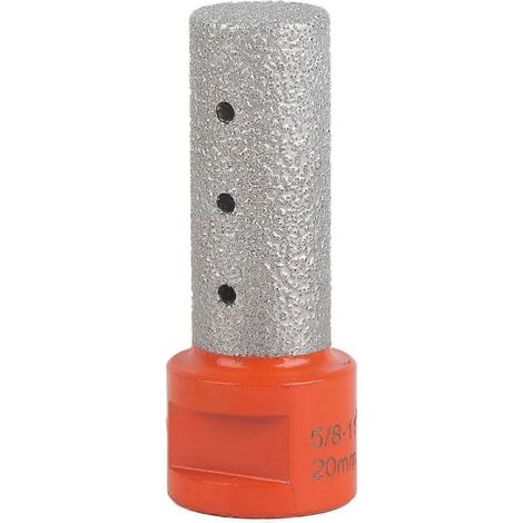 Fraise diamantée pour agrandir, tailler et façonner les trous de granit et de quartz, 20 mm / 0,79 po (1/5)