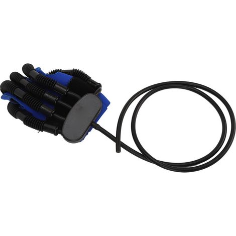 Gant robotisé de rééducation digitale pour gaucher, accessoire de remplacement de valve d'air taille XS, équipement de réadaptation des doigts. (1/5)