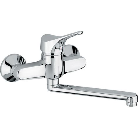 Miscelatore Lavello a Parete Emmevi Zeus CR3005Z Cromo Cromo Lucido