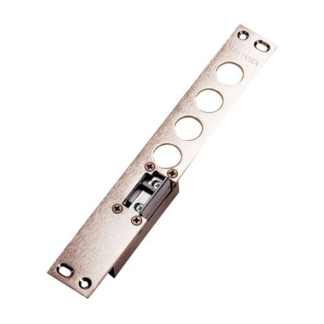 INCONTRO ELETTRICO 94077/28 MOTTURA  ACCIAIO ZINCATO MM 248X35 H.MM 3,3 INT.MM 28 DX
