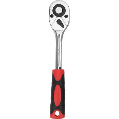 Clé à cliquet rapide 24 dents en acier chrome vanadium, jeu de douilles 1/2 pouce pour réparation garage, outil à main professionnel (1/5)