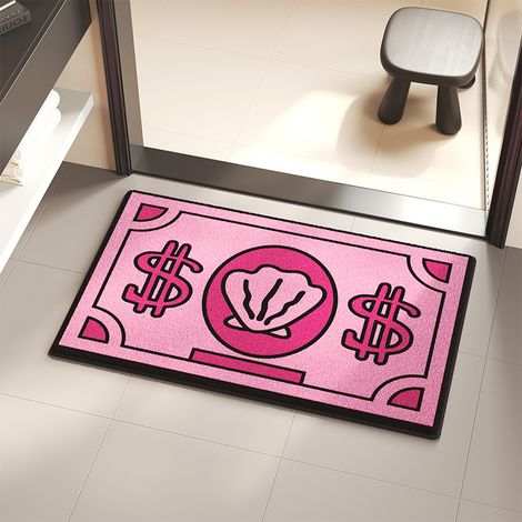 Tapis de bain, 60 x 90 cm, doux, absorbant, convient aux salles de bain, antidérapant, lavable, convient aux baignoires, cuisines, salons et entrées (1/5)