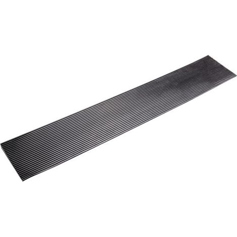 Rampe de seuil / d'accès / bordure - 900 x 150 x 25 mm - caoutchouc
