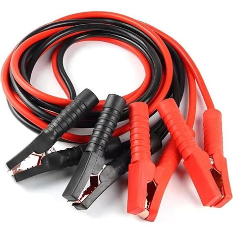 Cables De Démarrage pour Batterie De Voiture, Cable Démarrage en Cuivre pour Voiture Et Moto, Une Installation Permanente avec Prise Rapide Càbles De Démarrage, pour Voiture Et Camion (1/5)