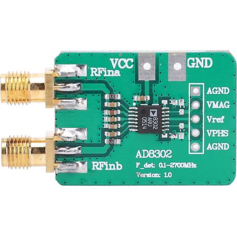 Logarithmischer Detektor HF-Signalleistungsmodul AD8302 Mikrowellen-Hochfrequenzerkennung