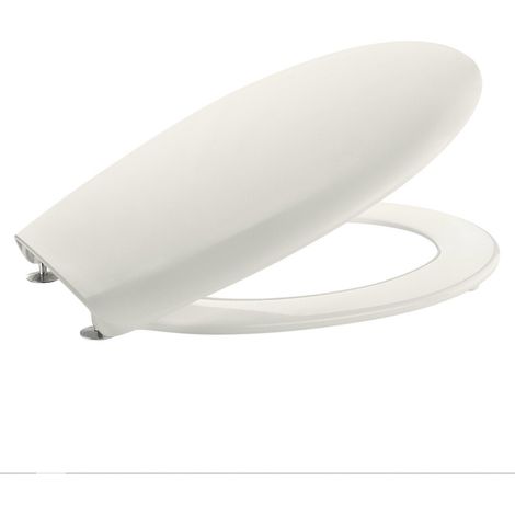 ROCA A801B6017B VICTORIA Asiento WC Bisagras Inox Pergamon - ref: A801B6017B (1/2)