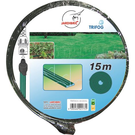 Tuyau Arroseur Souple Microperforé de 15m Jardibric Arrosage Uniforme et Efficace pour Votre Jardin (1/4)