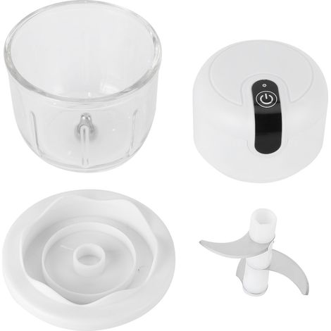 Hachoir à ail électrique 350 ml, rechargeable par USB, pour la cuisine. (1/5)