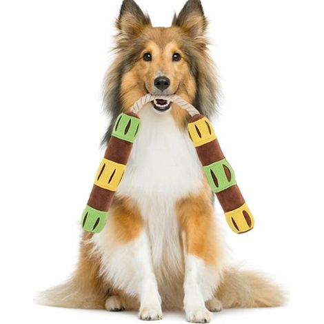 Interaktives Hundespielzeug – Quietscher und Leckerli-Spender – Langlebig und sicher (1/5)