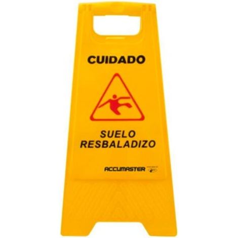Warnschild „Rutschiger Boden“ 63 x 30 x 30 cm, ACCUMASTER