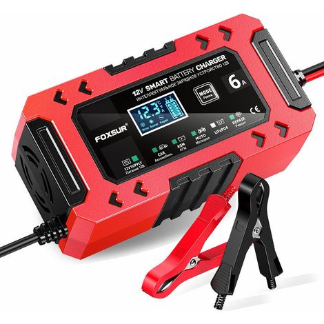 EM-Gleichrichter Foxsur 12V 6A LCD (1/5)