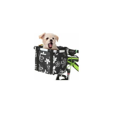 Panier De Velo Pliant, Petit Panier Pour Chat Et Chien, Style Fleur-Fei Yu (1/4)