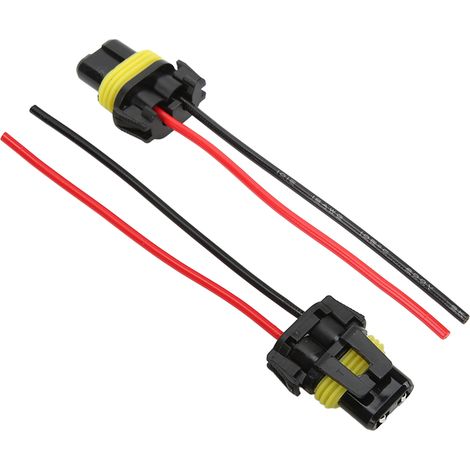 Connecteur de Phare 2 Pièces - Facile à Installer, Léger et Compact, Idéal pour Câblage Auto DIY (1/5)