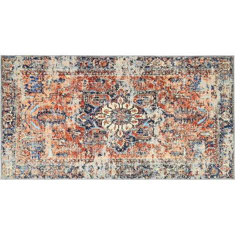 Teppich ORIZ Orange 80 x 150 cm 100% Polyester vidaXL (1/4)
