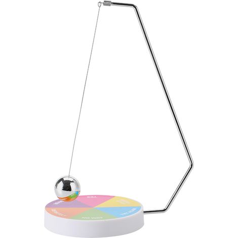 Pendule magnétique à boule pour prendre des décisions, jouet de décoration de bureau, cadeau (02)