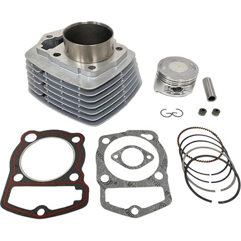 Kit Cylindre et Piston pour Honda - Compatible CB200, ATC200, XL200, XR200 - Ensemble Complet de Réparation Moteur 200cc (1/5)