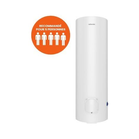 [JAMAIS UTILISE] Chauffe-Eau Électrique 300L ATLANTIC Chaufféo Plus Stéatite Vertical Stable Monophasé - 053023
