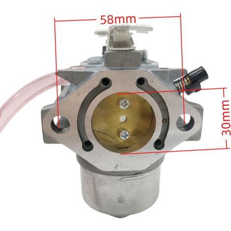 Carburateur AM122852 compatible avec les tondeuses autoportées professionnelles GS75 et HD75 accessoires d'alimentation pour tondeuse : mélangeur haute précision 202-017