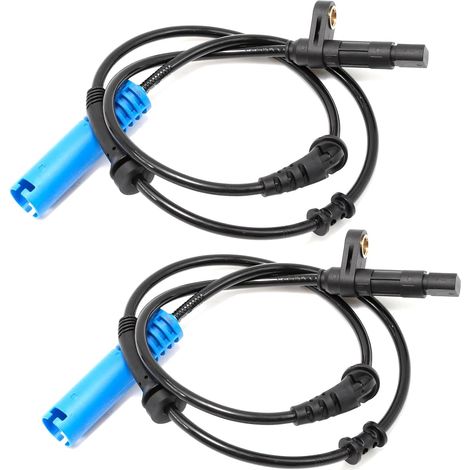 2PCS 34526756385 Rear Left Right ABS Wheel Speed Sensor, Replacement for Mini Cooper One R50 R53 R52 2001-2008