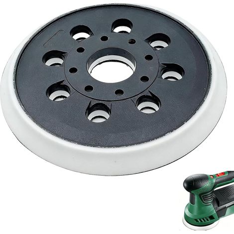 Plateau de poncage 125mm,Plateau Ponceuse pour PEX 125 AE (1/5)