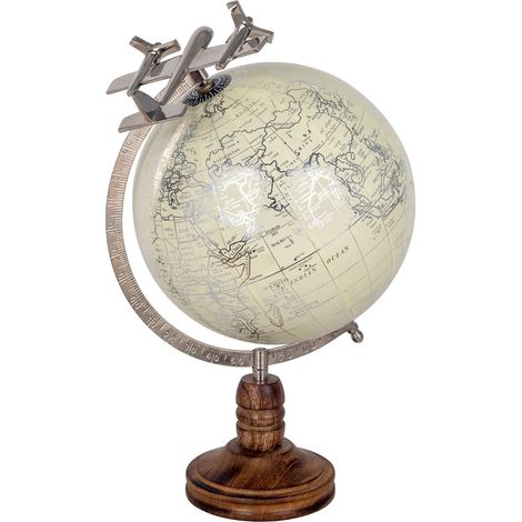 Signes Grimalt Palloncini Globe White World rotondi 35x25x20 cm