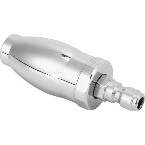 Lanceur haute pression 360° rotatif buse 1/4 raccord rapide 2800 tours/min pour nettoyage voiture, pub, écorce, rouille - pulvérisateur polyvalent (1/5)