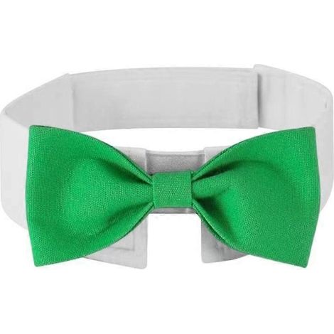 Fliegenhalsband für Katzen und Hunde, elegantes Deko-Accessoire für Haustiere, Foto-Requisite für Haustiere – Grün, Größe M