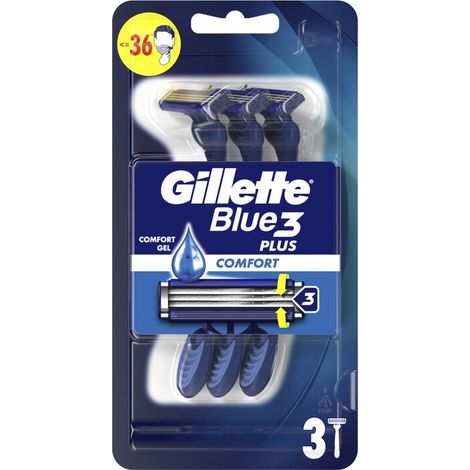 Gillette Blue3 Comfort Einwegrasierer Herren 3er