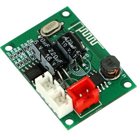 Carte d'amplification 2x3W, amplificateur de voiture, carte d'amplification Bluetooth, module audio, 12V