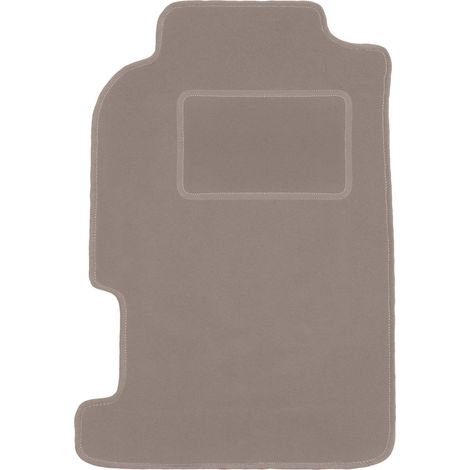 Alfombrilla de conductor beige para Honda Prelude V Coupé (1996-2001)