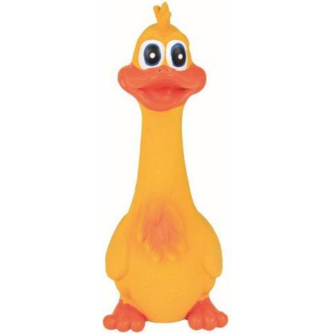 Canard, son original, latex/fibre de polyester 18 cm