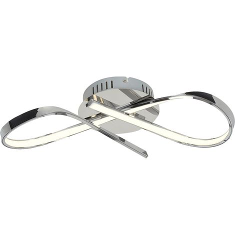 Plafoniera LED Rabalux Aniela 20W cromo 4000K Ø45cm (1/3)