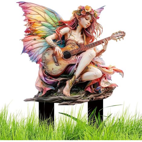 Feengartenfiguren Niedliche aus Acryltopf Gartenheringe