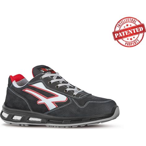 Zapatos de seguridad bajos DHARMA ESD S3 CI SRC - Gris oscuro/Rojo 47 (1/2)