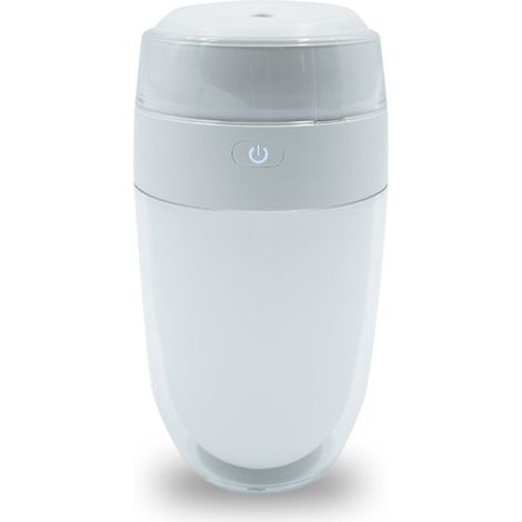 Mini Umidificatore 80x80x152 mm ricaricabile con led colorati Bianco (1/5)
