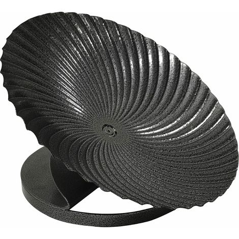 Dehner Lieblinge - Piatto da Corsa Speedy, Circa 29,5 x 19 x 26 cm, in Metallo, Colore: Nero