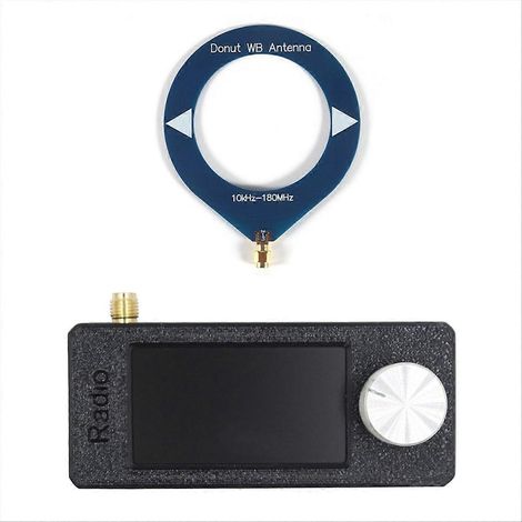 SI4732 10-180Mhz SMA Interface Mini Loop Antenne Pocket Size Récepteur Radio Mini Radio LSB USB AM FM Mini Radio (1/5)
