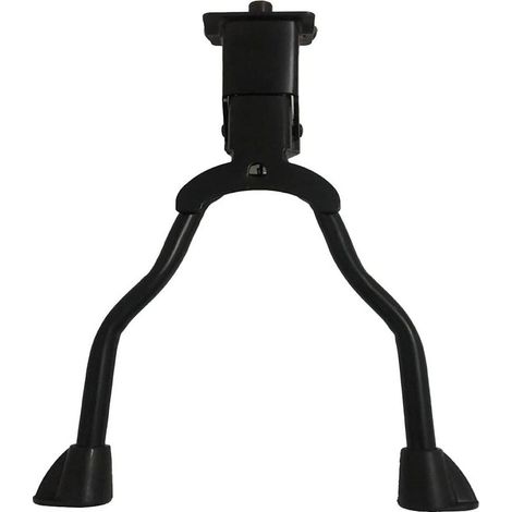 béquille de vélo, béquille double, hauteur de béquille, béquille centrale en alliage d'aluminium (1/4)
