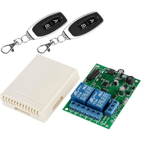 2 télécommandes radio sans fil CA 220 V 230 V 240 V