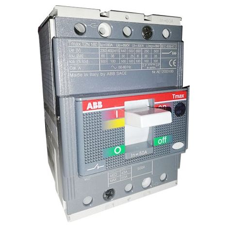 ABB 1SDA050955R1 Interruttore automatico Tmax T2 MCCB 50A 3P 36kA