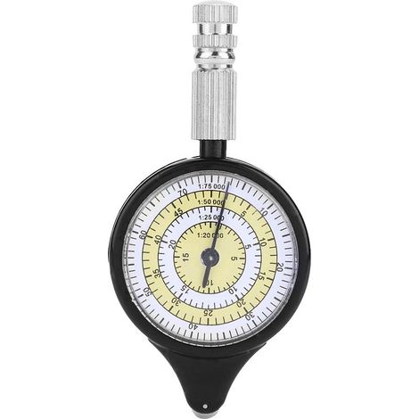 Kartenmessgerät, Mini-Opisometer, Entfernungsmesser, Taschenrechner – Hilfsmittel für Camping, Wandern, Radfahren, Jagen und Outdoor-Überleben
