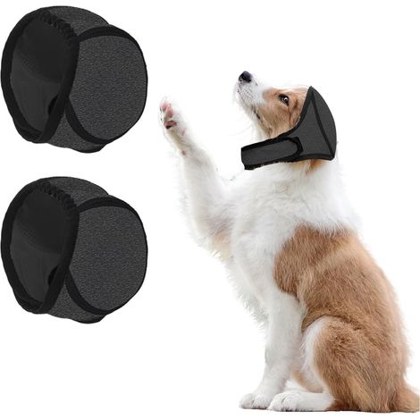 2pcs Protège-Oreilles pour Chien Étanche, Cache-Oreilles pour Chien Cache-Oreille Anti-Secousses (1/5)