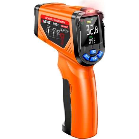 Termometro a infrarossi senza contatto ANENG TH05, misurazione rapida da -20 a 650 °C (20–650 °C) (1/5)