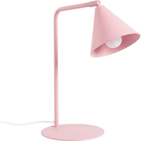 Lampade da scrivania Nox rosa 18x35x18cm Acciaio Sollux (1/5)