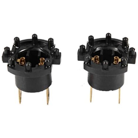 1 Paire H7 Adaptateur de Prise D'ampoule de Phare Adaptateurs de Support de Retenue Adaptateurs de Prise de Phare pour 3 5 323 B28V510A3, Non original (1/5)