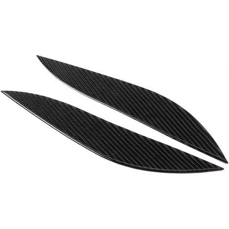 Paar Scheinwerferblenden aus Kohlefaser, passend für Honda Civic 2001–2003