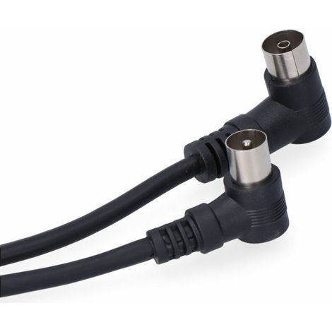Rallonge Tv-vidéo 9,5mm 5m Noir Sous Emballage