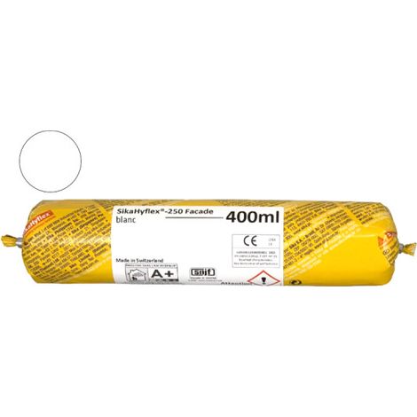SIKA SikaHyflex 250 Hochleistungs-Versiegelungsfassade - Weiß - 400ml
