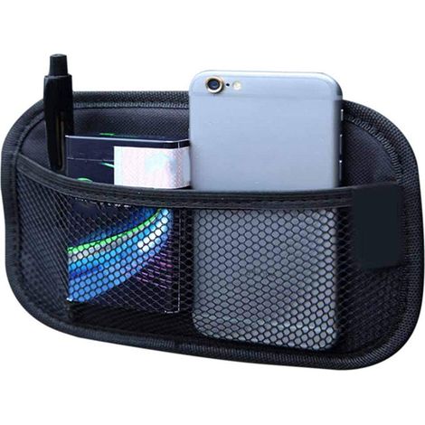 de rangement adhésif pour voiture sac filet à poches en (1/4)